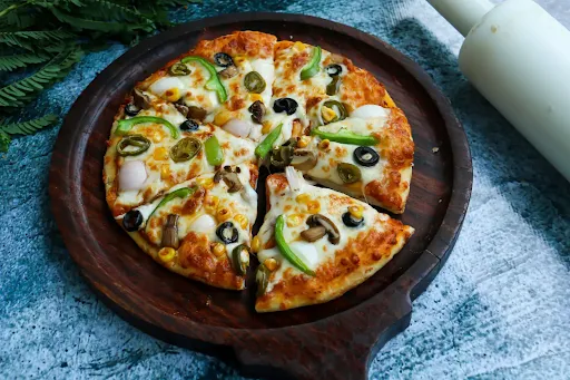 Tandoori Paneer Cheese Burst Pizza [8 Inches]