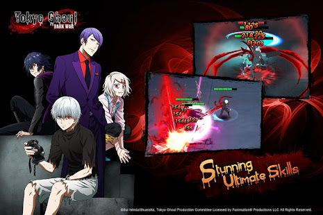 Tokyo Ghoul: Dark War v 1.2.13 Hack MOD APK (High Skill DmG / No Skill CD)