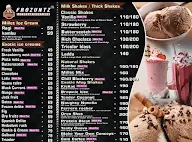 Frozuntz menu 1