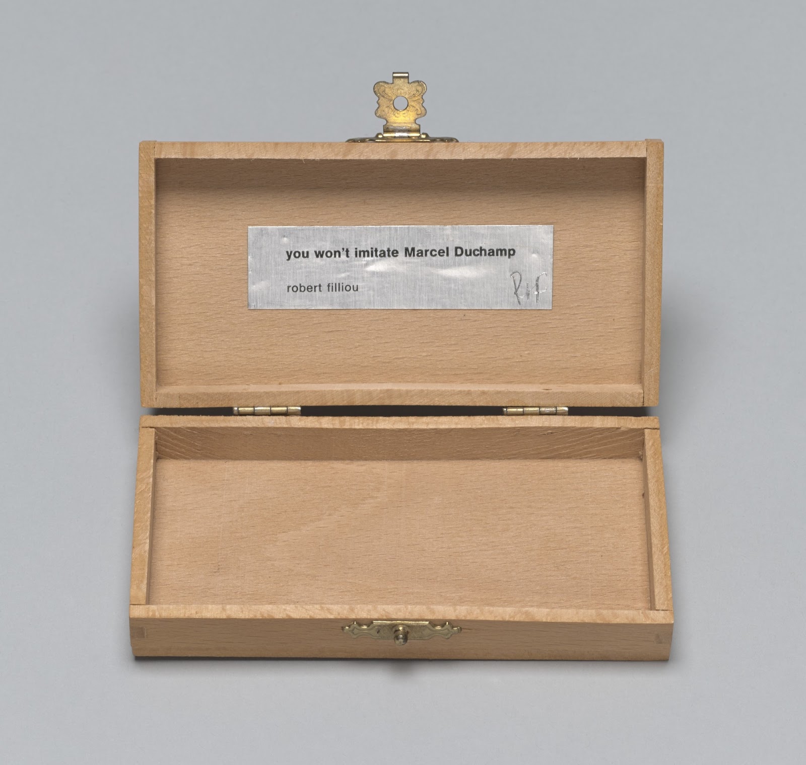 Robert Filliou. Optimistische Box Nr. 3. 1969 | MoMA