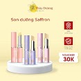 Son Dưỡng Môi Saffron Lip Balm, Tinh Chất Nhụy Hoa Nghệ Tây - Thuỳ Dương Saffron