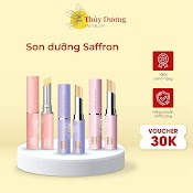 Son Dưỡng Môi Saffron Lip Balm, Tinh Chất Nhụy Hoa Nghệ Tây - Thuỳ Dương Saffron