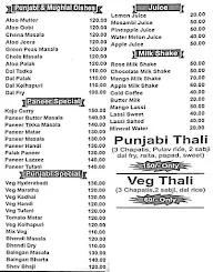 Shree Krishna Veg menu 2