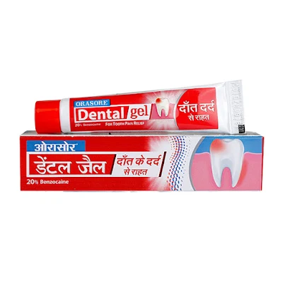 ORASORE 20% DENTAL GEL 10GM - 10 gm