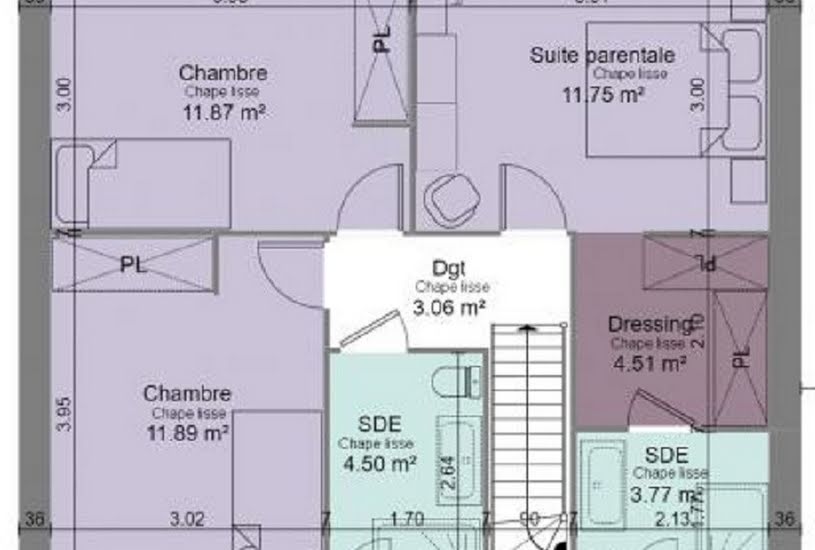  Vente Terrain + Maison - Terrain : 709m² - Maison : 120m² à Monnerville (91930) 