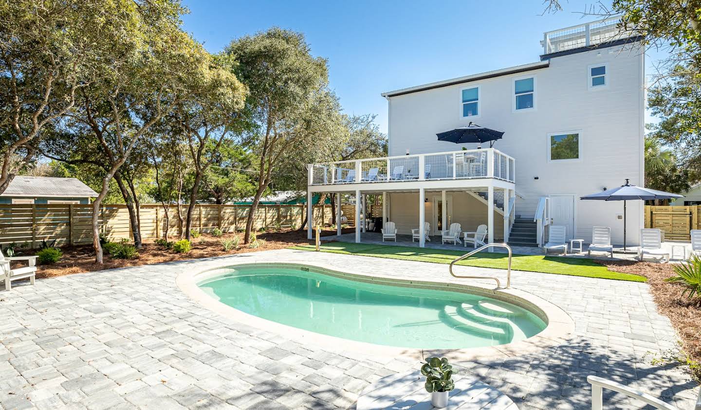 Maison avec piscine et terrasse Santa Rosa Beach