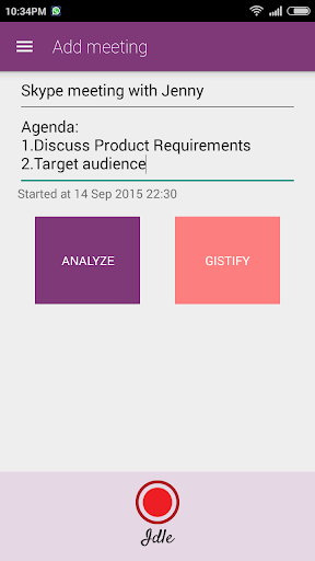 Meeting Analyzer- Smart Notes