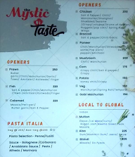 The Mystic Taste menu 6