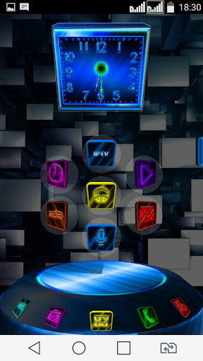 Next Launcher 3D Theme NewTech