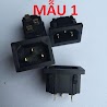 Combo 1, 2, 3 Jack Cắm Nguồn Ac 3 Chân 10A - 250Vac - Giắc Cắm Nguồn, Màu Sắc Ngẫu Nhiên