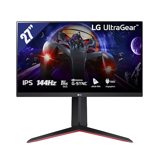 Màn hình LCD LG 27" 27GN65R-B.ATV (1920 x 1080/IPS/144Hz/1 ms/FreeSync Premium)