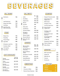 Sardar-Ji-Bakhsh Coffee & Co. menu 1