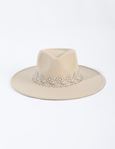Title 3, Broad-brimmed Hat Womens Fashion Lace Cowboy Hat