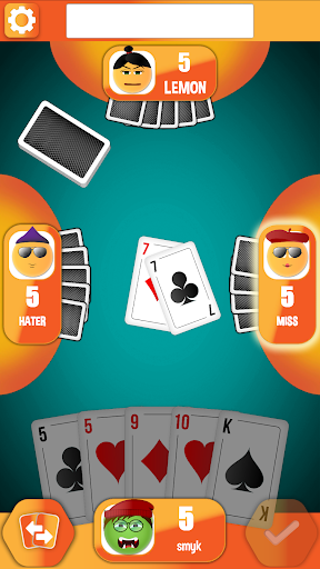 Crazy Eights - emoji card game