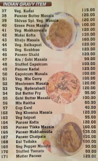 Shivas Family Restaurant menu 4