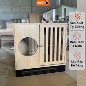 Tủ Cho Chó Bằng Gỗ Chuồng Cho Chó Hiện Đại Thiết Kế Thoáng Mát, Chắc Chắn Sản Xuất Tận Xưởng Cd001