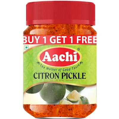 Aachi Citron Pickle Buy 1 Get 1 Free 200 Gm