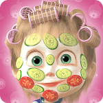 Cover Image of Download Masha and the Bear: Hair Salon and MakeUp Games 1.0.5 APK