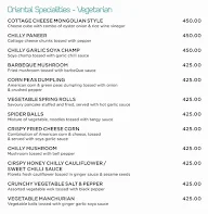 Blue Horizon - Best Western Maryland menu 4