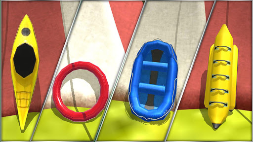 super hero water slide uphill rush