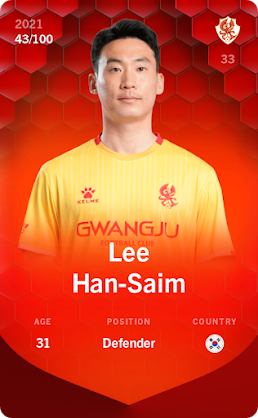Lee Han-Saim 2021-22 • Rare 43/100