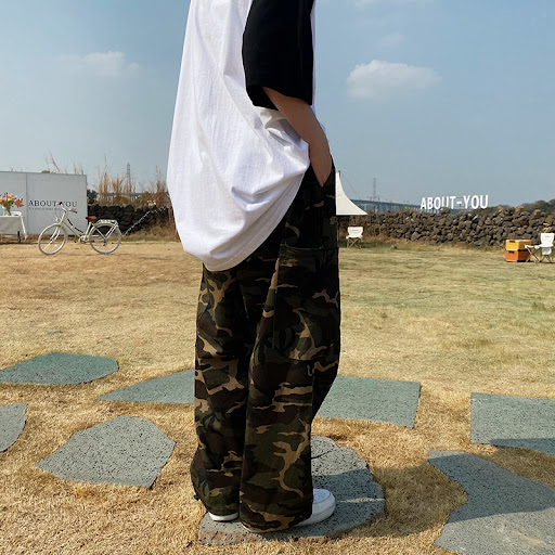 Title 4, Womens Camouflage Workwear Loose Straight Leg ...