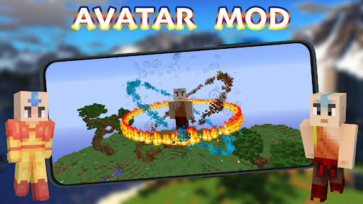 Screenshot Avatar Mod for Minecraft PE