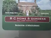 B C Home And Gardens Logo