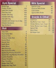 Sparta Foods menu 3