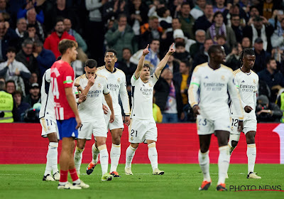 Real Madrid krijgt in het slot flinke domper te verwerken in stadsderby tegen Atletico Madrid, Arthur Vermeeren kwam niet van de bank