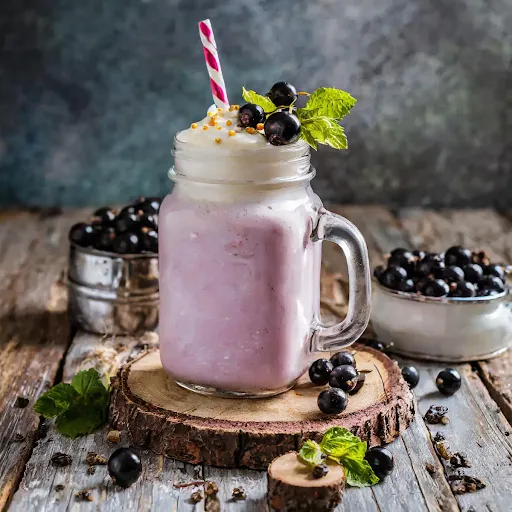 Blackcurrant Milk [450 Ml, 1 Mason Jar]