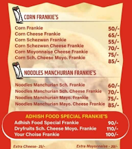 Adhish Food Frankie menu 4