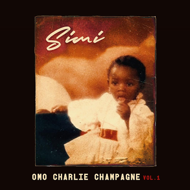 Simi's "Omo Charlie Champagne" album cover art