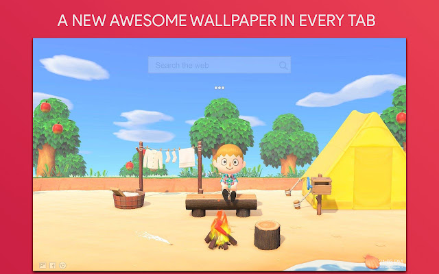 Animal Crossing Wallpaper HD Custom New Tab