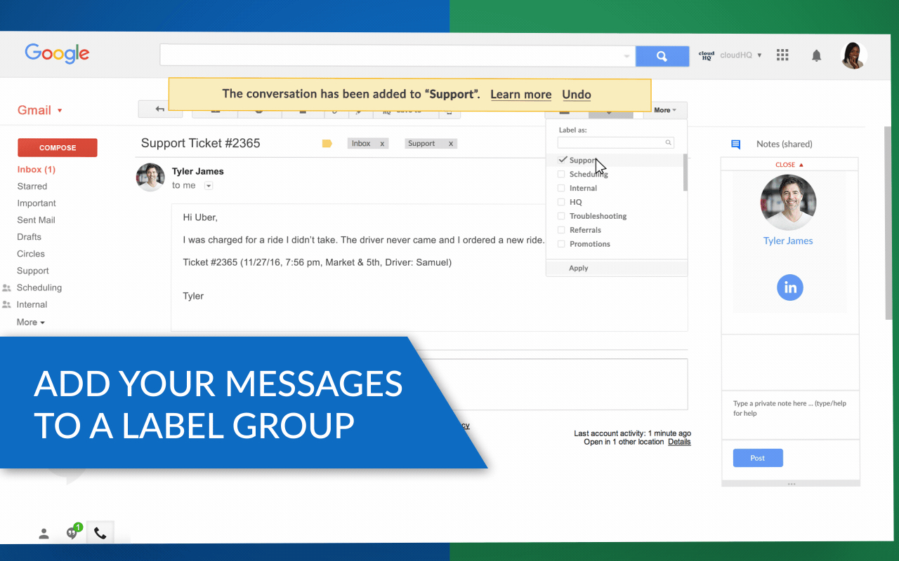 Gmail Label and Email Sharing Preview image 4