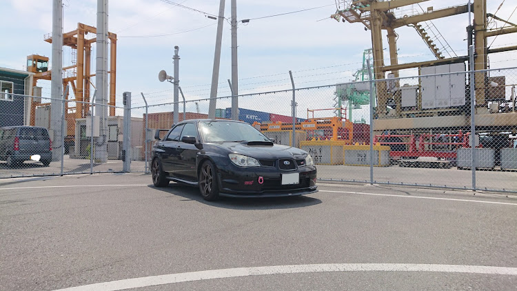 インプレッサ WRX STIの天草ドライブ・退役護衛艦に関するカスタム事例の投稿画像9枚目