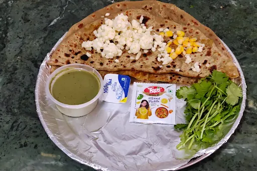 Cheese Corn Paratha