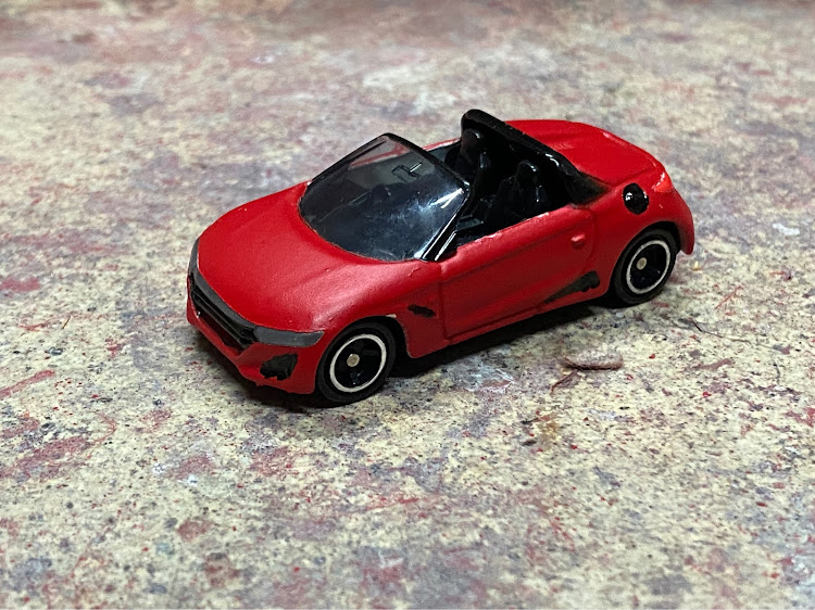 S660の艶消し塗装・DIY塗装・ガン塗装・パーツ製作に関するカスタム事例の投稿画像4枚目