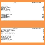 Juice Junction & Snacks menu 2