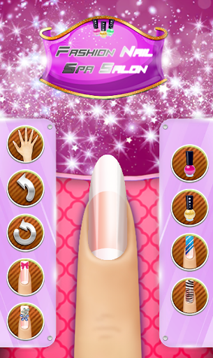 Fashion Nail Spa Salon MakeOver Game