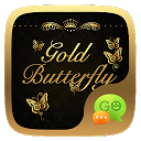 GO SMS GOLD BUTTERFLY THEME 1.0.50 APK Download