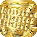 Golden Liquid Keyboard Theme 6.2.15.2019 APK تنزيل