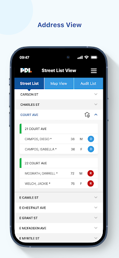 Screenshot PDI Connect