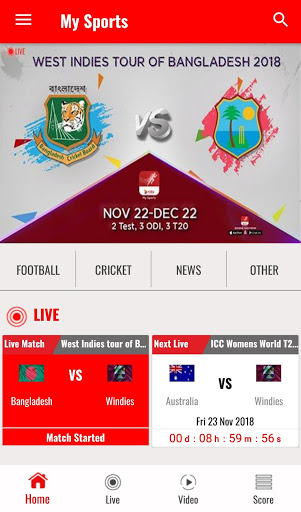 Screenshot Robi MySports