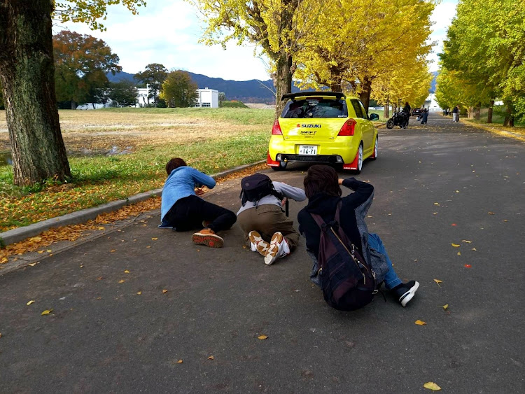 スイフトスポーツのneed for swift・スイフトスーパー1600になりたい・イチョウ並木・CTのみなさんに感謝・世界平和を願いますに関するカスタム事例の投稿画像7枚目