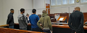 Five men allegedly found in possession of missing German tourist Nick Frischke's belongings appeared in the Wynberg magistrate's court on charges of robbery with aggravating circumstances on Monday, March 6 2023. 