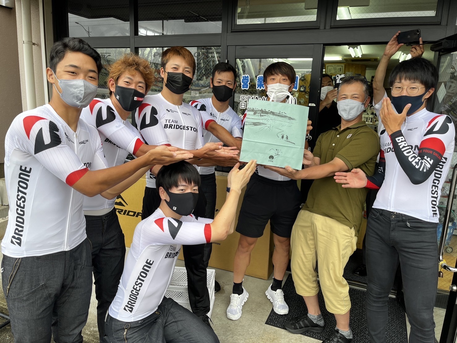 【TEAM BRIDGESTONE Cycling 販売店訪問】サイクル工房B.B. - ブログ | ブリヂストンサイクル株式会社