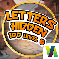 Hidden Letters 100 Level  Hidden Objects Game 6