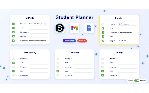 Meadowbrook Student Planner