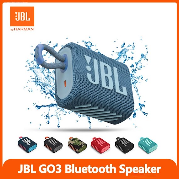 Loa Bluetooth Jbl Go 3 100% Chính Hãng Chống Thấm Nước